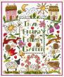 Lesley Teare Designs - Folk Art Country Garden sampler (cross stitch chart)