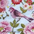 Lesley Teare Designs - Oriental Flower Delight zoom 1 (cross stitch chart)