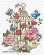 Lesley Teare Designs - Beautiful Bird Cage (cross stitch chart)