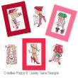 <b>Christmas Legs!</b><br>cross stitch pattern<br>by <b>Lesley Teare Designs</b>