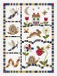 Lesley Teare Designs - Simple Garden sampler, zoom 1 (Cross stitch chart)