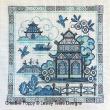 Lesley Teare Designs - Blackwork Willow 1 (Cross stitch chart)