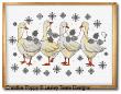 Lesley Teare Designs - Christmas Geese (Cross stitch chart)