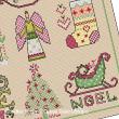 Lesley Teare Designs - Christmas Motifs zoom 1 (cross stitch chart)