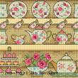 Lesley Teare Designs - Country Kitchen Dresser, zoom 1 (Cross stitch chart)