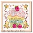 Lesley Teare Designs - Creamy Cupcake (cross stitch chart)