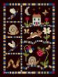 <b>Simple Garden sampler</b><br>cross stitch pattern<br>by <b>Lesley Teare Designs</b>