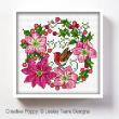 Lesley Teare Designs - December Flowers (cross stitch chart)