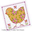 Lesley Teare Designs - Floral Cuties zoom 1 (cross stitch chart)