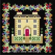 Lesley Teare Designs - Georgian Houses zoom 1 (cross stitch chart)