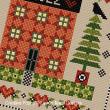 Lesley Teare Designs - Seasonal SamplerWinter, zoom 1 (Cross stitch chart)