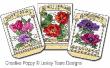 Lesley Teare Designs - Seed packets (cross stitch chart)
