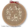 Lesley Teare Designs - Snow Deer (cross stitch chart)