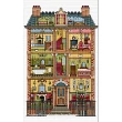 <b>Victorian Dolls House</b><br>cross stitch pattern<br>by <b>Lesley Teare Designs</b>