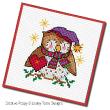 Lesley Teare Designs - Christmas Woodland Cuties, zoom 1 (Cross stitch chart)