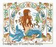<b>Fantasy Mermaid</b><br>cross stitch pattern<br>by <b>Lesley Teare Designs</b>