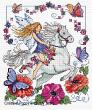 <b>Fantasy Ride</b><br>cross stitch pattern<br>by <b>Lesley Teare Designs</b>