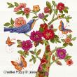 Lesley Teare Designs - Floral Tree (cross stitch chart)