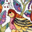 A Partridge in a Pear Tree - cross stitch pattern - by Lesley Teare Designs (zoom 1)