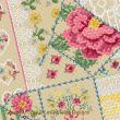 Lesley Teare Designs - Vintage Crazy patchwork zoom 1 (cross stitch chart)