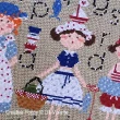 Lilli Violette - A day at the Seaside zoom 1 (cross stitch chart)