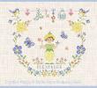 <b>Garden Baby Boy</b><br>cross stitch pattern<br>by <b>Marie-Anne Rethoret-Melin</b>
