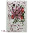 <b>Gathered for You - Vintage Postcard / Greeting Card</b><br>cross stitch pattern<br>by <b>Monique Bonnin</b>