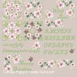 <b>Cherry Blossom motifs</b><br>cross stitch pattern<br>by <b>Perrette Samouiloff</b>