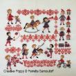 Perrette Samouiloff - Christmas Toys (Cross stitch chart)