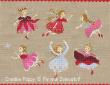 <b>Tiny Christmas Fairies</b><br>cross stitch pattern<br>by <b>Perrette Samouiloff</b>