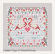 Riverdrift House - Flamingos (cross stitch chart)
