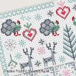 Riverdrift House - Christmas Turkeys zoom 1 (cross stitch chart)
