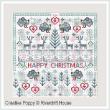 <b>Christmas Turkeys</b><br>cross stitch pattern<br>by <b>Riverdrift House</b>