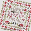 Riverdrift House - Mini Home Sweet  Home zoom 1 (cross stitch chart)