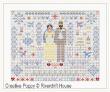 <b>Wedding Folkies</b><br>cross stitch pattern<br>by <b>Riverdrift House</b>