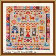 <b>Inca Sampler</b><br>cross stitch pattern<br>by <b>Riverdrift House</b>