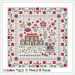 Riverdrift House - Lavender House Sampler (cross stitch chart)