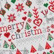 Riverdrift House - Little Merry Christmas zoom 1 (cross stitch chart)
