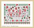 <b>Little Merry Christmas</b><br>cross stitch pattern<br>by <b>Riverdrift House</b>