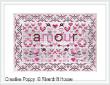Riverdrift House - Mini Amour Sampler (cross stitch chart)
