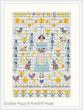 Riverdrift House - Minature Spring Sampler (cross stitch chart)