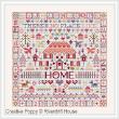<b>No place like Home</b><br>cross stitch pattern<br>by <b>Riverdrift House</b>