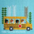 <b>School Bus</b><br>cross stitch pattern<br>by <b>Samanthapurdytextile</b>