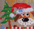 Santa Paws - cross stitch pattern - by Barbara Ana Designs (zoom 1)