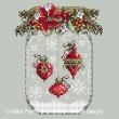 <b>Christmas Ornament Snow Globe</b><br>cross stitch pattern<br>by <b>Shannon Christine Designs</b>