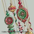 <b>Jeweled Baubles</b><br>cross stitch pattern<br>by <b>Shannon Christine Designs</b>