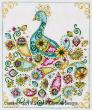 Shannon Christine Designs - Paisley peacock (cross stitch chart)