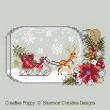 <b>Sleigh Snow Globe</b><br>cross stitch pattern<br>by <b>Shannon Christine Designs</b>