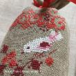 - Small Christmas Gift Bags (2) - Birds, Geese and Deer & Squirrel motifs, zoom 1 (chart)