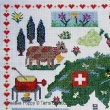 Swiss traditions, cross stitch pattern by Tam's Creations (detail)